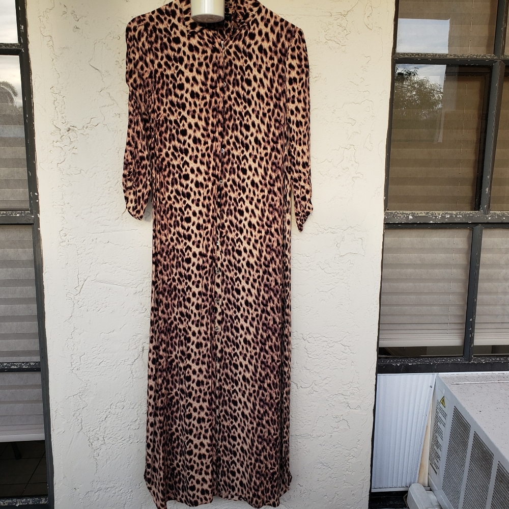 Beautiful Leapord Print Dress